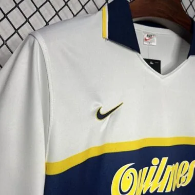Camisa Vintage do Boca de 96-97, Equipamento Retro de Casa, Desporto