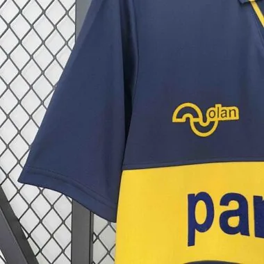Camisa vintage do equipamento retro de casa do Boca de 94-95 – A melhor