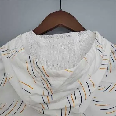 21-22 Boca Juniors white windbreaker