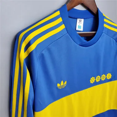 Maglia da casa a maniche lunghe del Boca Juniors del 1981