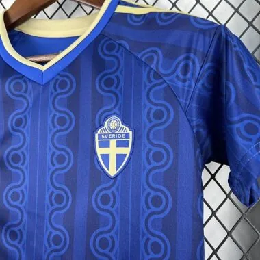 World Cup Jersey 2026 Sweden Away Kid Kits Soccer T-Shirt Yupo