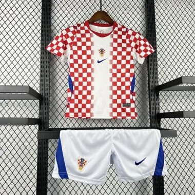 World Cup Jersey 2026 Croatia Home Kid Kits Soccer T-Shirt Yupo