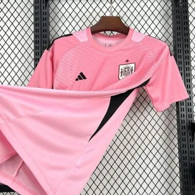 World Cup Jersey 2026 Spain Goalkeeper Kit Player Version Soccer T-Shirt