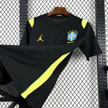 World Cup Jersey 2026 Brazil Pre-Match Kit Soccer T-Shirt