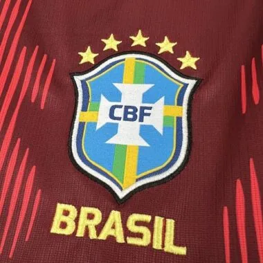 World Cup Jersey 2026 Brazil Goalkeeper Kit Soccer T-Shirt