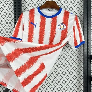 World Cup Jersey 2026 Paraguay Home Kit Soccer T-Shirt