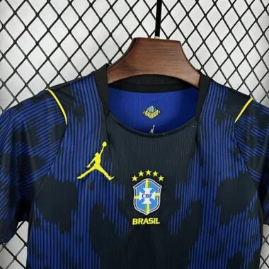 World Cup Jersey 2026 Brazil Away Kids Kit Soccer T-Shirt