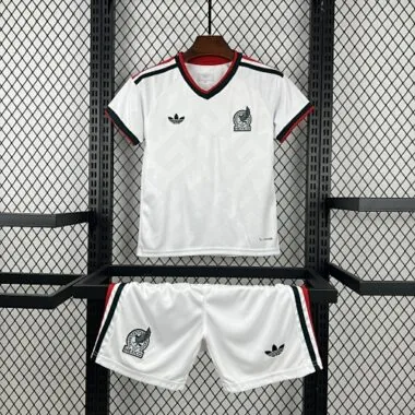 World Cup Jersey 2026 Mexico Away Kids Kit Soccer T-Shirt AAAAJersey Supply Yupoo