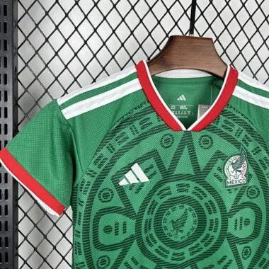 World Cup Jersey 2026 Mexico Home Kids Kit Soccer T-Shirt