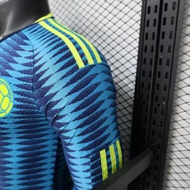 World Cup Jersey 2026 Colombia Away Long Sleeves Kit Player Version Soccer T-Shirt