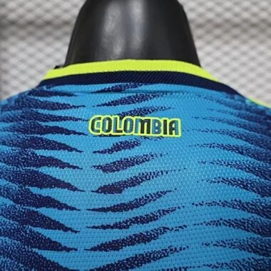 World Cup Jersey 2026 Colombia Away Long Sleeves Kit Player Version Soccer T-Shirt