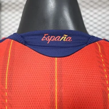 World Cup Jersey 2026 Spain Home Long Sleeves Kit Player Version Soccer T-Shirt