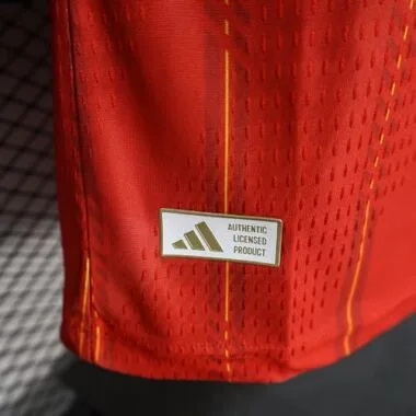 World Cup Jersey 2026 Spain Home Long Sleeves Kit Player Version Soccer T-Shirt