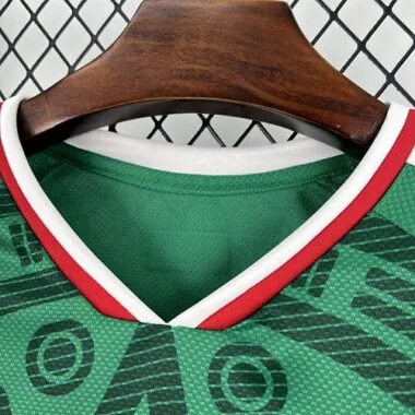 WK-shirt 2026 Mexico Thuiswedstrijd, voetbalshirt met lange mouwen