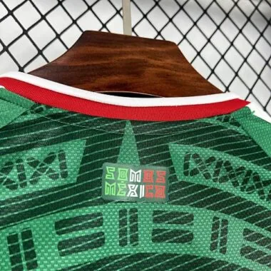 WK-shirt 2026 Mexico Thuiswedstrijd, voetbalshirt met lange mouwen