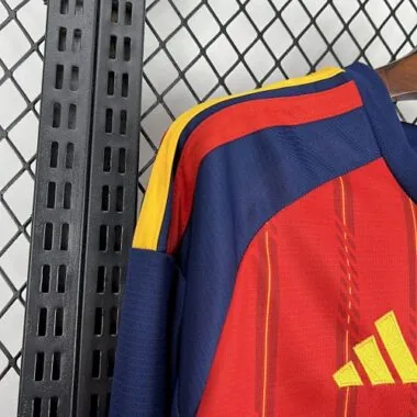 World Cup Jersey 2026 Spain Home Long Sleeves Kit Soccer T-Shirt
