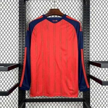 World Cup Jersey 2026 Spain Home Long Sleeves Kit Soccer T-Shirt