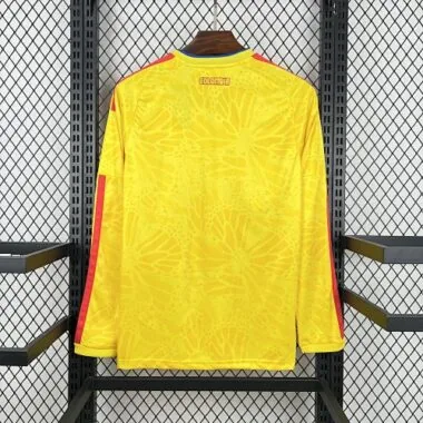 World Cup Jersey 2026 Colombia Home Long Sleeves Kit Soccer T-Shirt