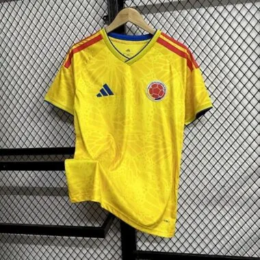 World Cup Jersey 2026 Colombia Home Kit Soccer T-Shirt
