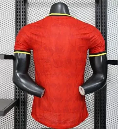 World Cup Jersey 2026 Belgium Home Kit Player Version Soccer T-Shirt
