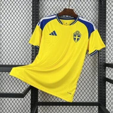 World Cup Jersey 2026 Sweden Home Kit Soccer T-Shirt AAAAJersey Supply Yupoo