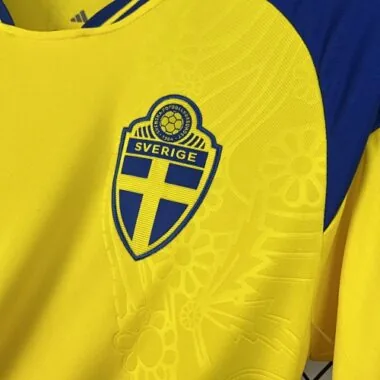 World Cup Jersey 2026 Sweden Home Kit Soccer T-Shirt