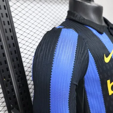 26-27 Inter Milan Home Long Sleeves Kit Player Version Soccer T-Shirt