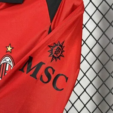 26-27 AC Milan Fourth Long Sleeves Kit Soccer T-Shirt