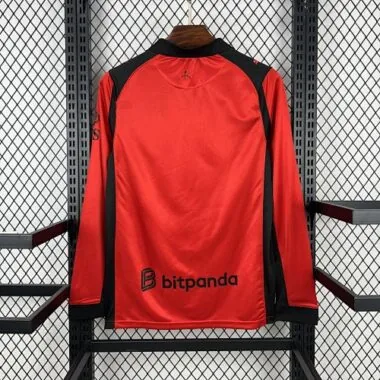 26-27 AC Milan Fourth Long Sleeves Kit Soccer T-Shirt