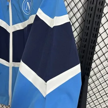 26-27 Napoli Windbreaker Jackets Kit Soccer T-Shirt