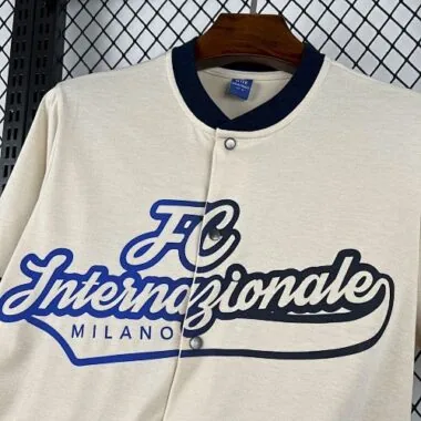 25-26 Inter Milan Baseball Uniform Kit Soccer T-Shirt