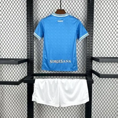 25-26 Napoli Home Kids Kit Soccer T-Shirt