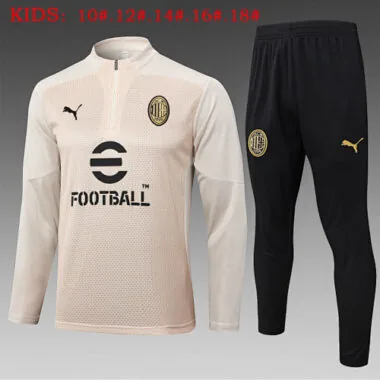 25-26 AC Milan Kids tracksuit Kit Soccer T-Shirt AAAAJersey Supply Yupoo