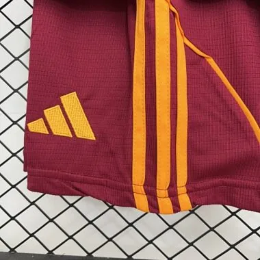 25-26 Roma Home Kids Kit Soccer T-Shirt