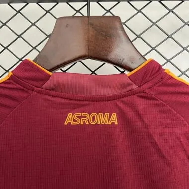 25-26 Roma Home Kids Kit Soccer T-Shirt