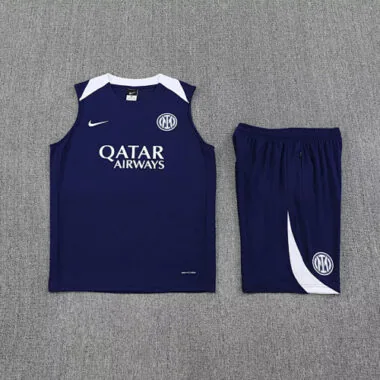 25-26 Inter Milan Training Kits Navy Football Vest Suits