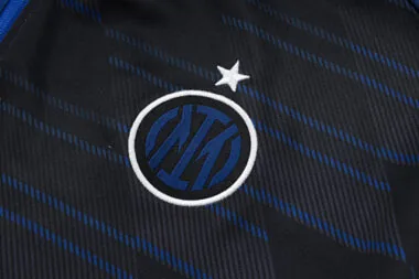 24-25 Inter Milan Black&amp;Blue Football Tracksuit Long Jacket Suits
