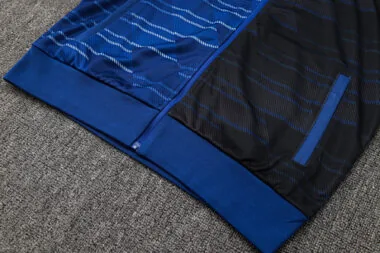 24-25 Inter Milan Black&amp;Blue Football Tracksuit Long Jacket Suits