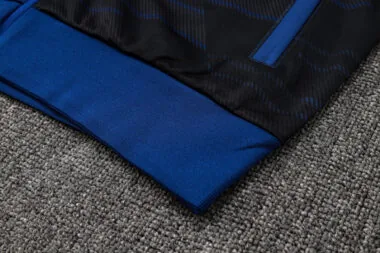 24-25 Inter Milan Black&amp;Blue Football Tracksuit Long Jacket Suits