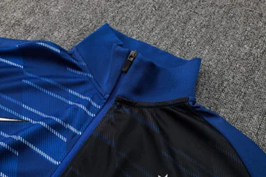 24-25 Inter Milan Black&amp;Blue Football Tracksuit Long Jacket Suits