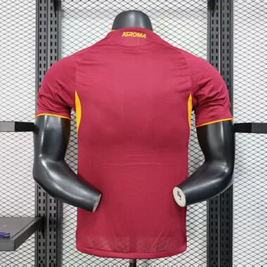 25-26 Roma Home Kit Player Version Soccer