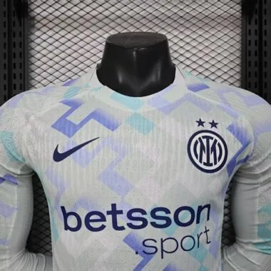 25-26 Inter Milan Away Long Sleeve Kit Player Version Shirt Joy