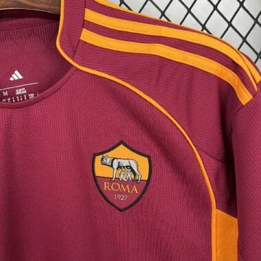 25-26 Roma Home Kit Football T-Shirt Joy