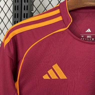 25-26 Roma Home Kit Soccer