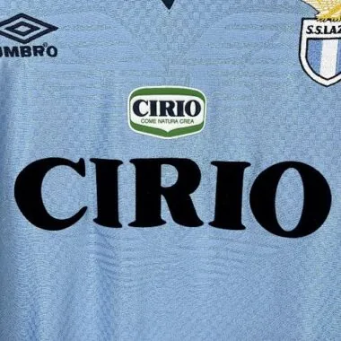 Retro 96-97 Lazio Home Kit Soccer
