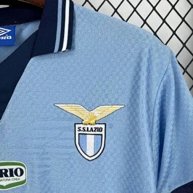 Retro 96-97 Lazio Home Kit Soccer