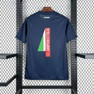 25-26 Napoli Italy Champion Casual T-shirts Soccer