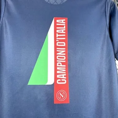 25-26 Napoli Italy Champion Casual T-shirts Soccer