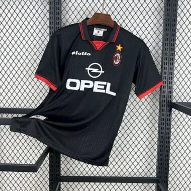 97-98 AC Milan Fourth Retro Kit Vintage Shirt AAAAJersey Wholesale Yupoo