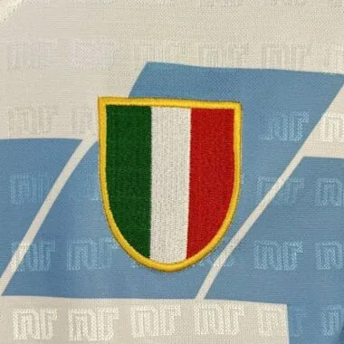 90-91 Napoli Away Kit Retro Soccer